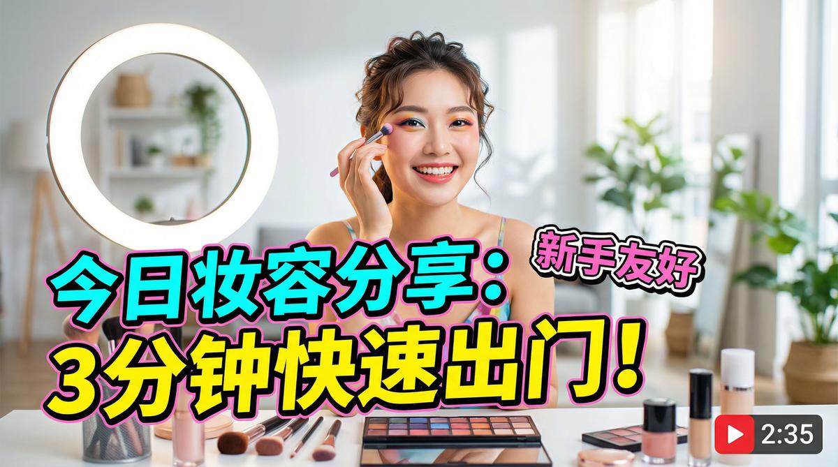 老虎菜美妆视频教程